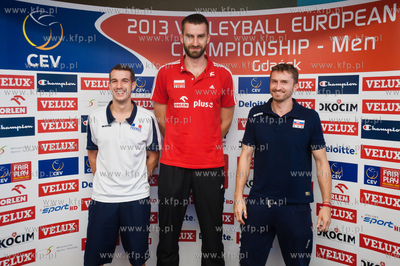 Gdansk. Hotel Mercure. Konferencja prasowa poprzedzajaca...