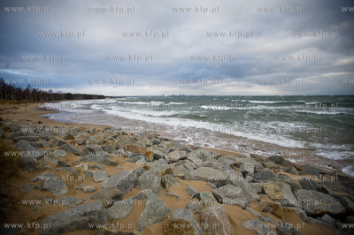 Ggansk. Gorki Zachodnie. Wysoka fala i calkowicie zalana...