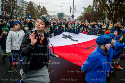 Gdynskie Urodziny Niepodleglej. Parada Niepodleglosci...
