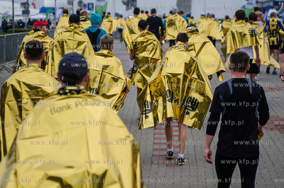 Gdynia. Skwer Kosciuszki. Meta Biegu Niepodleglosci....