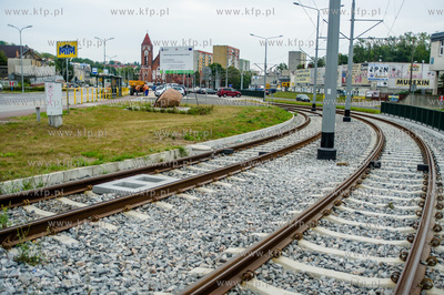 Gdansk. Siedlce. Ostatnie dni budowy linii tramwajowej...