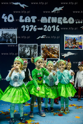 Gdansk. Zabianka. Obchody czterdziestych urodzi Przedszkola...