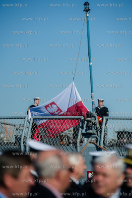 Port Wojenny w Gdyni Oksywie. Uroczystosc objecia obowiazkow...
