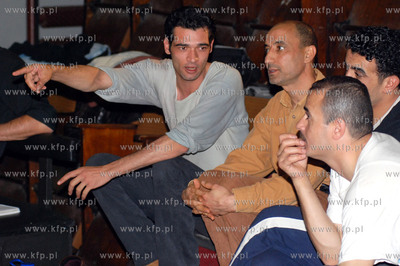 Grupa mlodych Palestynczykow gosci w Gdyni. To wydarzenie,...