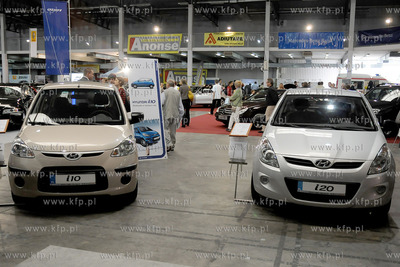 Trojmiejskie Targi Motoryzacyjne w hali wystawienniczej...