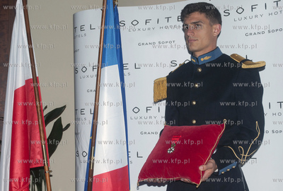 Grand Hotel w Sopocie. Prezydent miasta Gdanska Pawel...