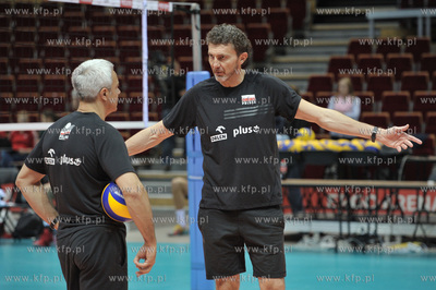 Hala Ergo Arena Gdansk/Sopot. Trening polskiej reprezentacji...