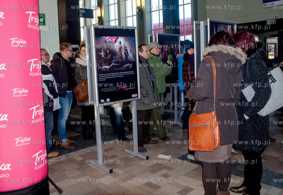 Otwarcie wystawy Trojka w obrazach wielkich mistrzow,...