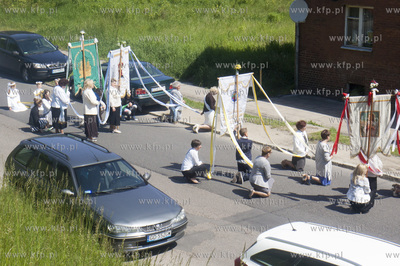 Procejsa Bozego Ciala w Gdansku - Sw. Wojciechu.
04.06.2015
Fot....