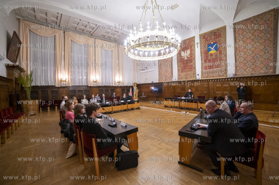 Sopot. Urząd Miasta. I Sesja Młodzieżowej Rady Miasta...