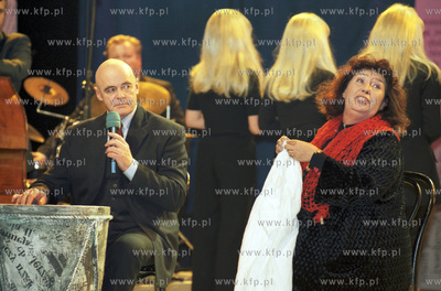 Benefis Zbigniewa Jujki. Nz Stanislaw Tym i Zofia Merle....