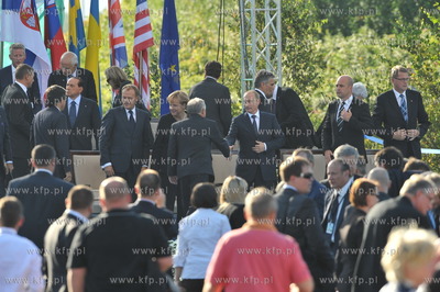 Obchody 70 rocznicy wybuchu II wojny swiatowej w Gdansku....