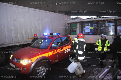 Wypadek na skrzyzowaniu Podwala Przedmiejskiego i Okopowej...