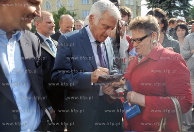 Sopot - zakonczenie kampanii wyborczej kandydata na...