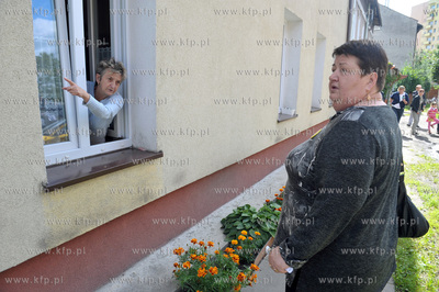 Gdansk Brzezno. Akcja Europejskiego Centrum Solidarnosci...