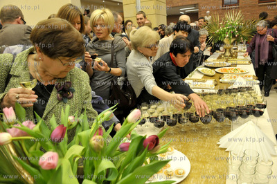 Filharmonia Baltycka w Gdansku. Bankiet po debacie....