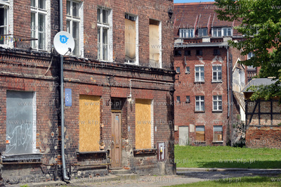 Gdansk Dolne Miasto.  Ul. Reduta Wyskok. 12.06.2013...