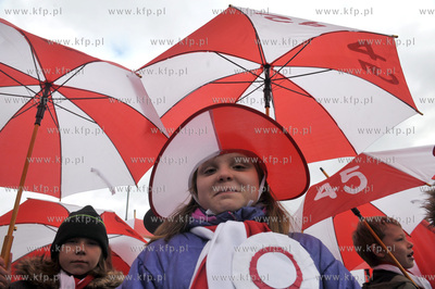 Gdanska Parada Niepodleglosci na ul. Podwale Staromiejskie....