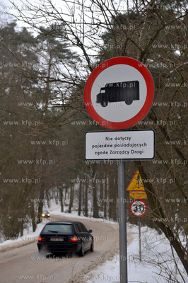 Lesna droga pomiedzy Sulminem na Kaszubach, a Otominem....