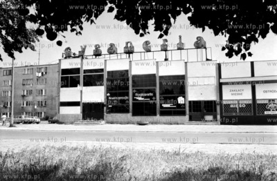 Dawna restauracja Cyganeria w Gdansku Brzeznie. 8.06.1993...