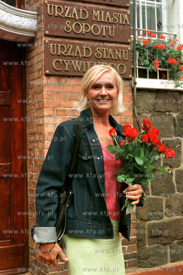 Festiwal Piosenki w Sopocie. Helena Vondrackova w Sopocie...