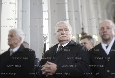 Gdansk. Bazylika Mariacka. Msza sw. za tragicznie zmarlych...
