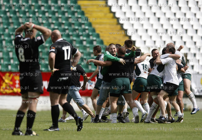 Gdansk. Polfinal play off ekstraligi rugby Lechia Gdansk...