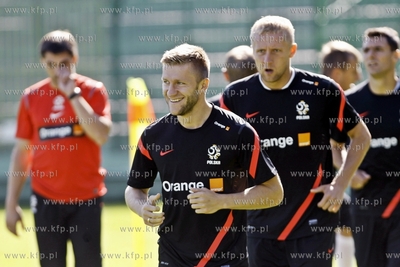 Gdansk. Stadion Miejski przy ul. Traugutta. Trening...