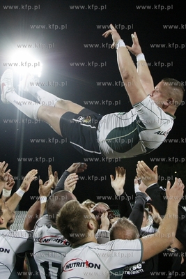 Ekstraliga rugby. Mecz Lechia Gdansk - Budowlani Lodz....