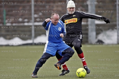 Gdansk. Boisko przy ul. Traugutta.  Sylwestrowy mecz...