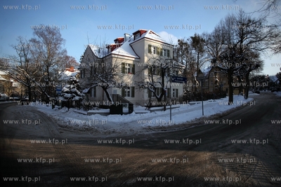 Sopot. Dom przy ul. Antoniego Abrahama.
14.01.2013
fot....