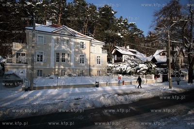 Sopot. Dom przy ul. Antoniego Abrahama.
14.01.2013
fot....