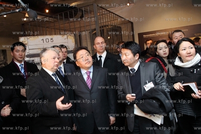 Wizyta Prezydenta Mongolii Tsakhiagiina Elbegdorja...