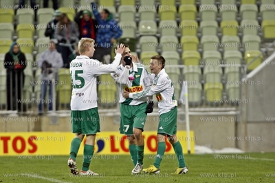 Gdansk. PGE Arena. Mecz o mistrzostwo Ekstraklasy Lechia...