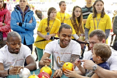 Gdansk. Galeria Baltycka. Wydarzenie charytatywne pt.Gwiazdy...