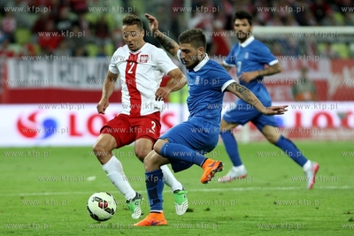 Gdańsk. PGE Arena. Mecz towarzyski Polska - Grecja....