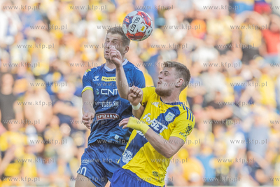 Baraże o ekstraklasę. Arka Gdynia - Motor Lublin....