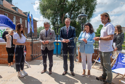 Nowy Dwór Gdański. Uroczyste otwarcie nowej przystani...