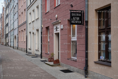 Kosycarz Galeria Sztuk Różnych na ul. Ogarnej w Gdańsku....