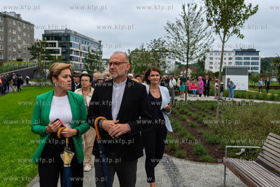 Gdynia. Otwarcie trzeciego etapu Parku Centralnego....