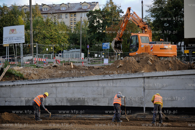 Gdansk. Budowa trasy Slowackiego.
11.10.2011
fot....