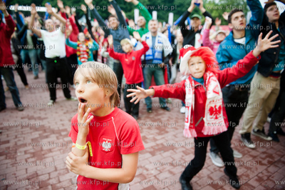 Gdansk. Fanzone - Strefa Kibica. Relacja meczu Mistrzostw...