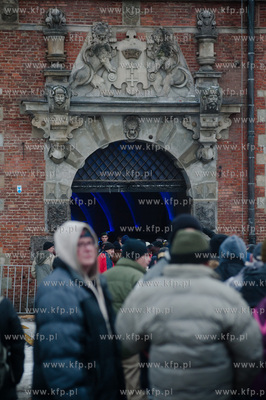 Gdansk. Wielka Zbrojownia. XVIII Wigilia dla ubogich,...