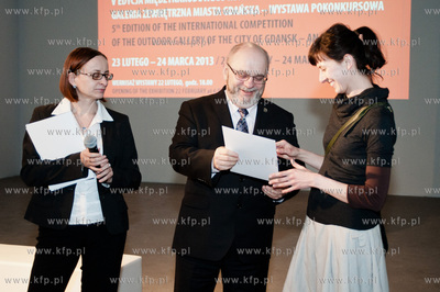 Gdansk. Centrum Sztuki Wspolczesnej Laznia. Wernisaz...