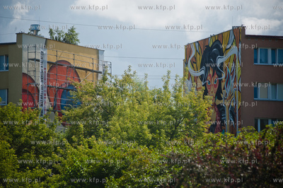 Gdansk. Zaspa. Monumental Art. Europejski Festiwal...