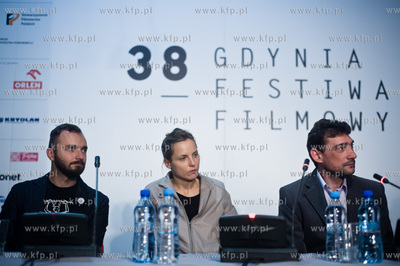 38 Gdynia Festiwal Filmowy. Konferencja prasowa filmu...