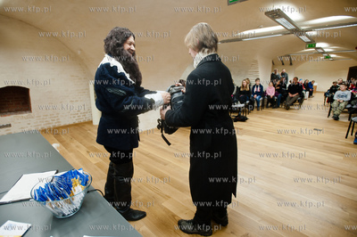 Gdansk. Centrum Hewelianum. Budynek Koszar Schronowych....