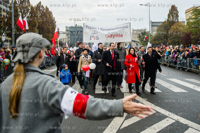 Gdynskie Urodziny Niepodleglej. Parada Niepodleglosci...