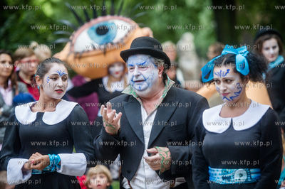 Gdansk. Plac Walowy. XX Miedzynarodowy Festiwal Teatrow...