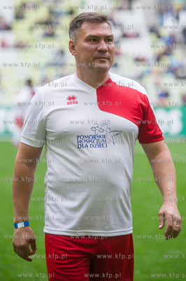 Energa Stadion Gdańsk. Charytatywny mecz piłkarski...